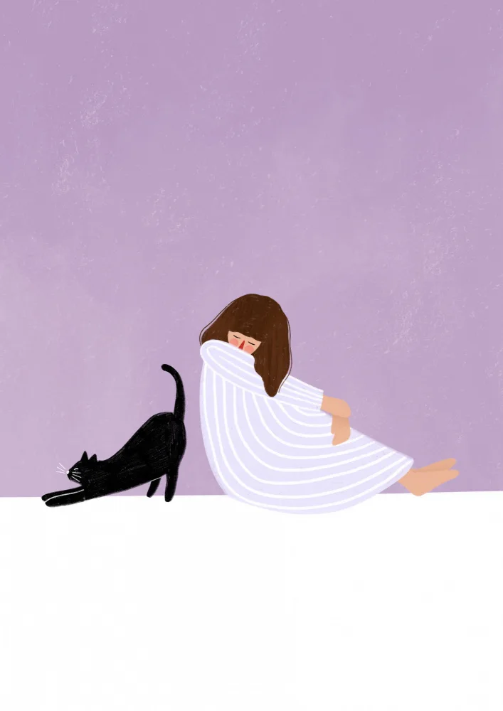 Muller, Bea: Fille et chat