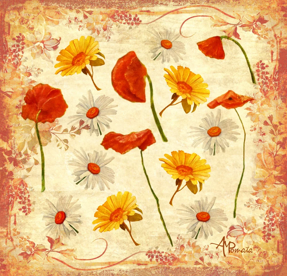 Pomata, M. Angeles: Wild Flowers Vintage