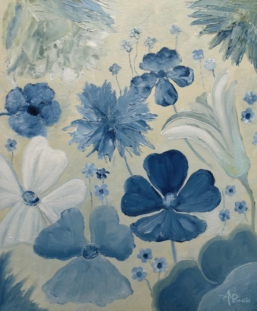 Pomata, M. Angeles: Silky Blue