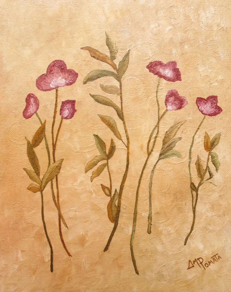 Pomata, M. Angeles: Crimson Flowers