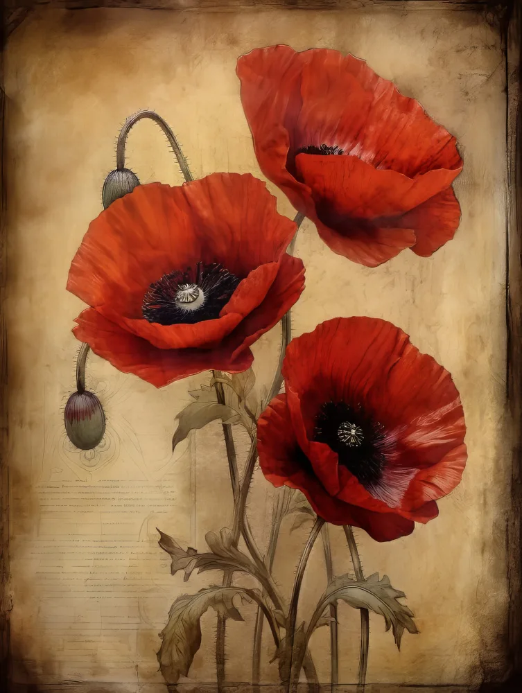 Paksoylu, Bilge: Poppies 18