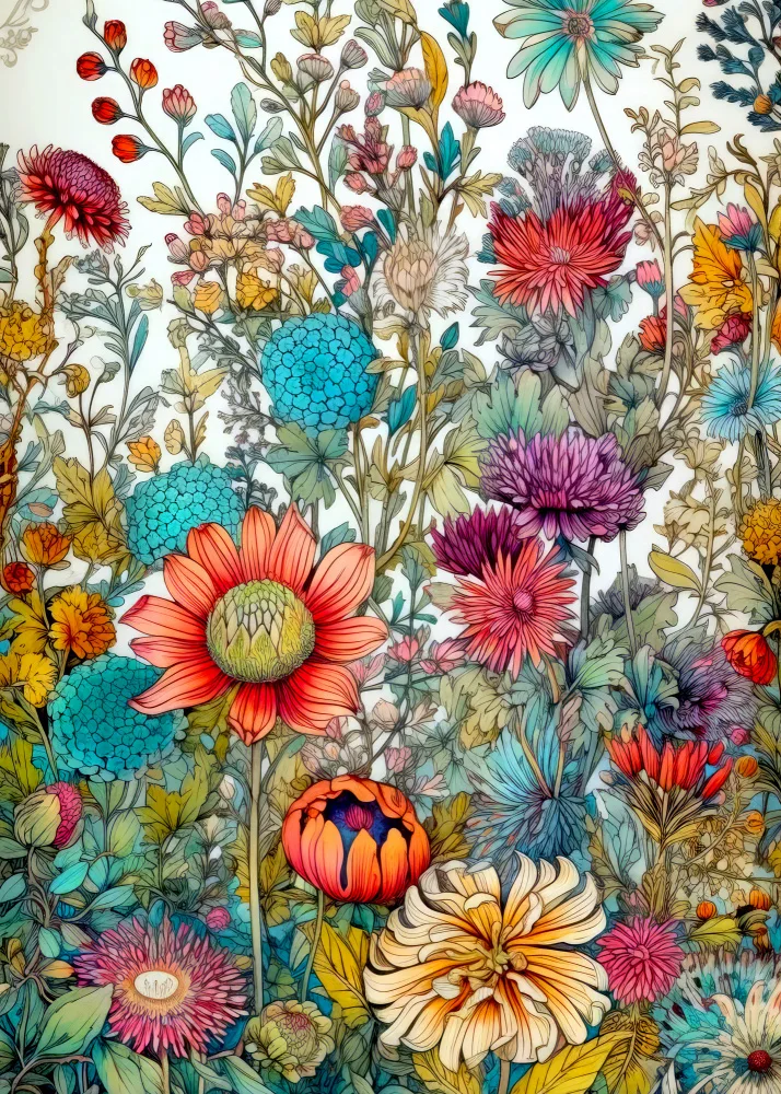 Jaszke, Justyna: Flores del prado 28