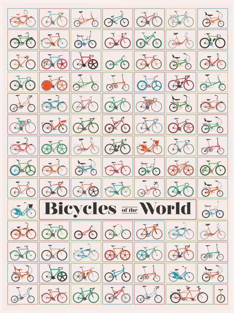9, Wyatt: Bicycles of the World
