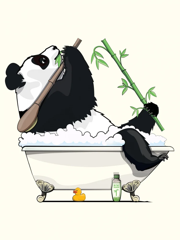 Washroom, The In: Panda Bear Ve vaně