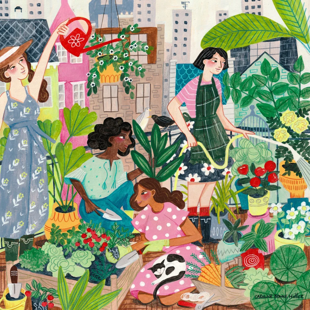 Müller, Bonne Caroline: Urban Gardening in the City