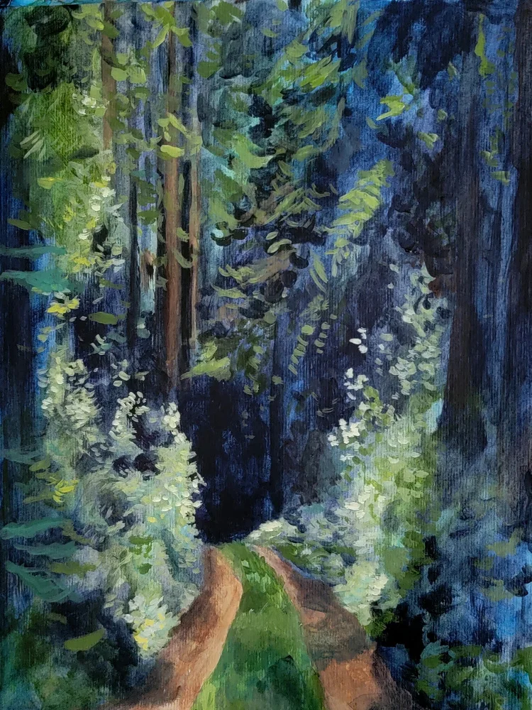 Whitehead, Claire: Passeggiata nella foresta Maggiore risoluzione
