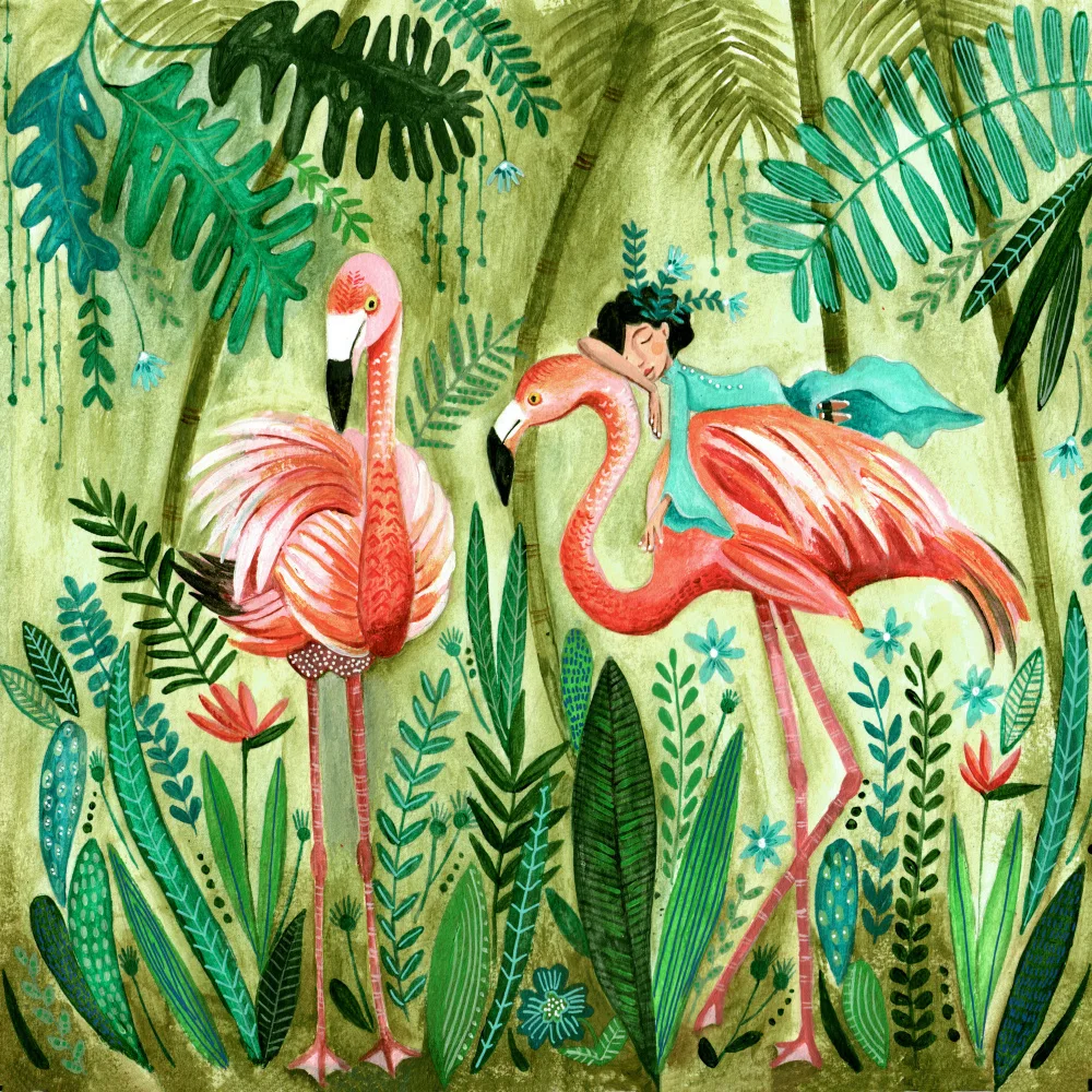 Müller, Bonne Caroline: Flamingo jungle