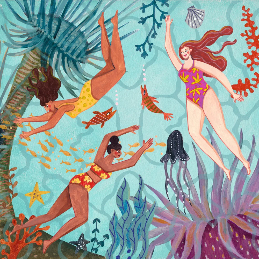 Müller, Bonne Caroline: Swimming in the Ocean