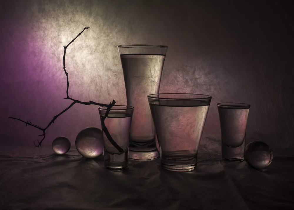 Popov, Evgeniy: De la serie "Experimentos con vidrio"
