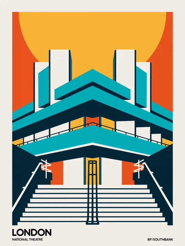 Retrodrome: Brutalistická architektura londýnské BFI Southbank