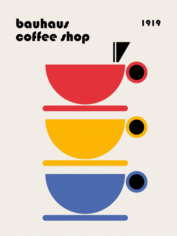 Retrodrome: Bauhaus Caffè Minimalista
