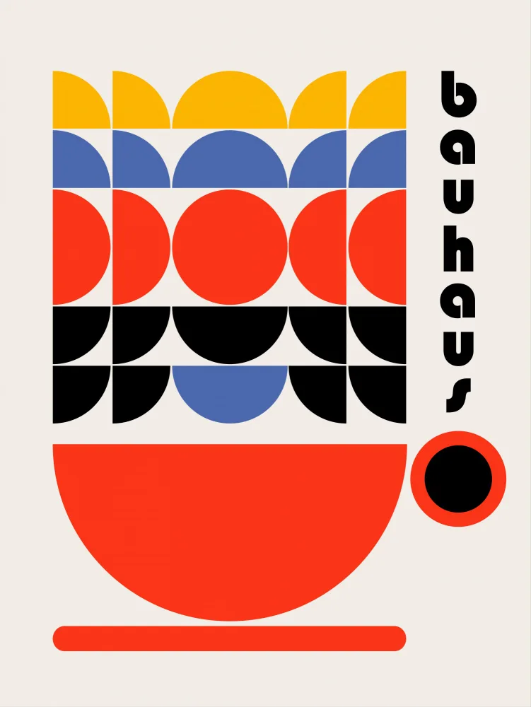 Retrodrome: Bauhaus Coffee 70s Decor