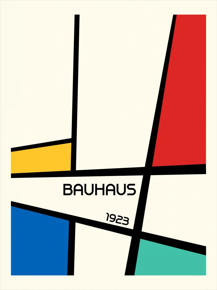 Retrodrome: Bauhaus Design geometrico retrò
