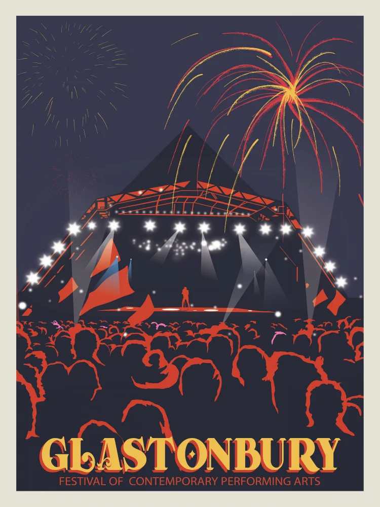 Retrodrome: Tisk festivalu Glastonbury