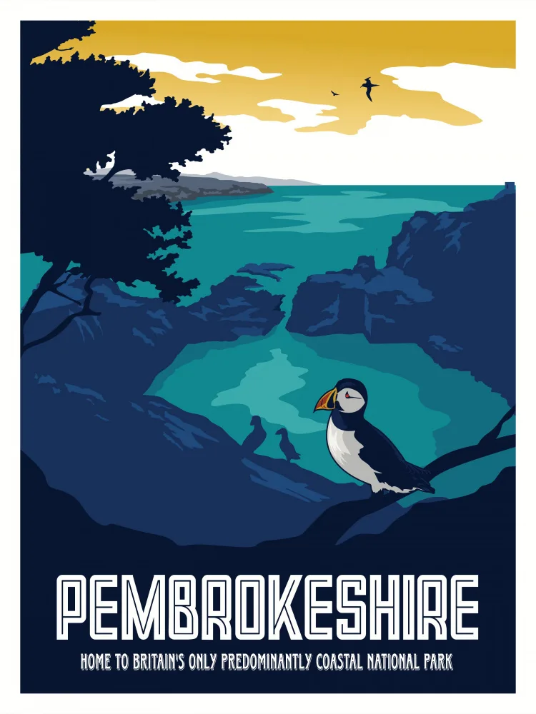 Retrodrome: Impression de voyage du Pembrokeshire