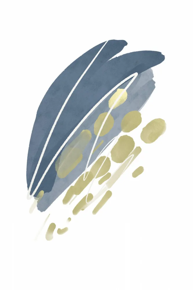 Moss, Ann Sally: Blau mit einem Hauch von Grün-3