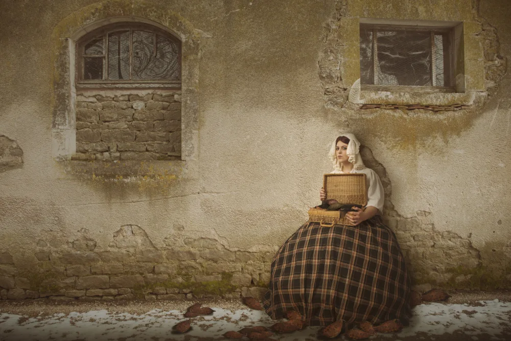 Diepenbroek, von Christine: The potatoe seller