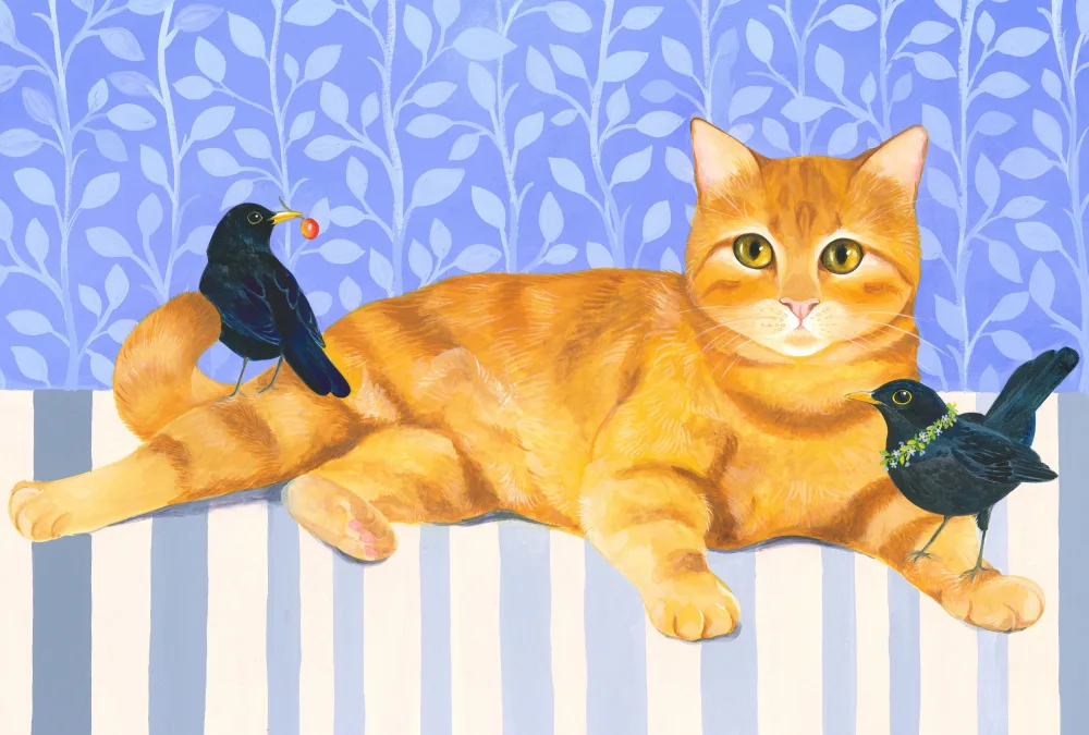 Brent, Isabelle: Gatto zenzero e merli