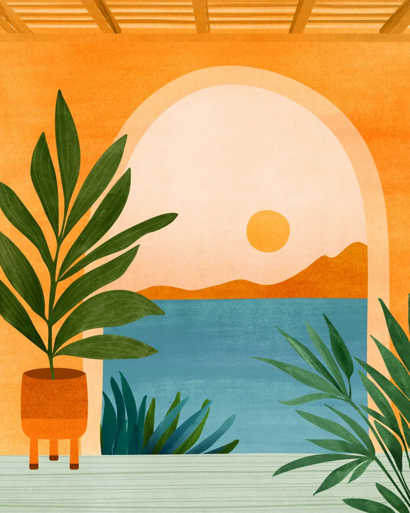 Gallagher, Kristian: Villa Riviera avec vue