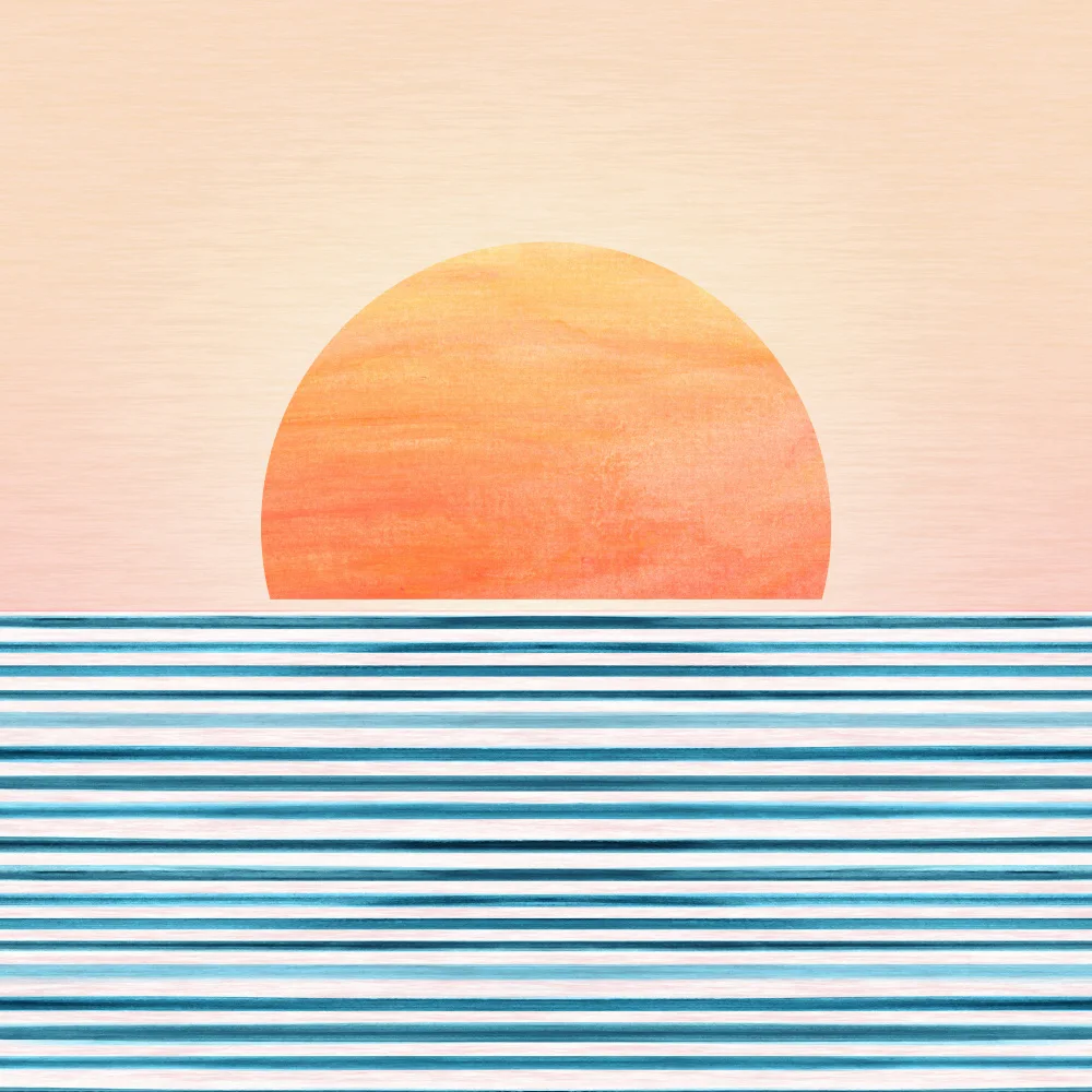 Gallagher, Kristian: Minimalist Sunset 1