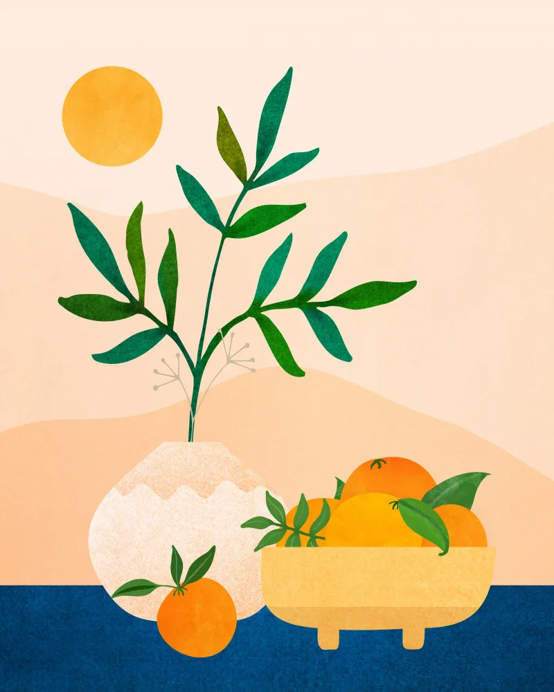 Gallagher, Kristian: Summer Oranges Blue