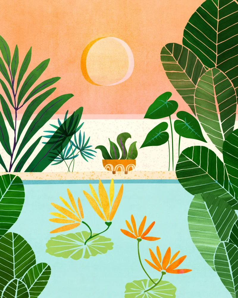 Gallagher, Kristian: Shangri-La au coucher du soleil