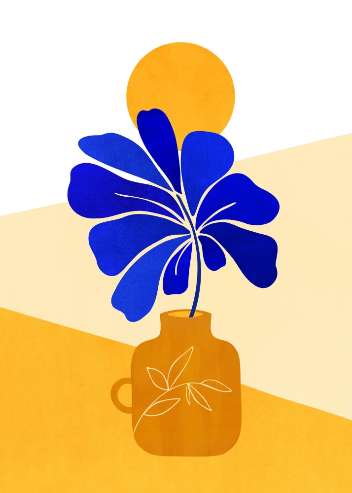 Gallagher, Kristian: Blue Leaf Tall