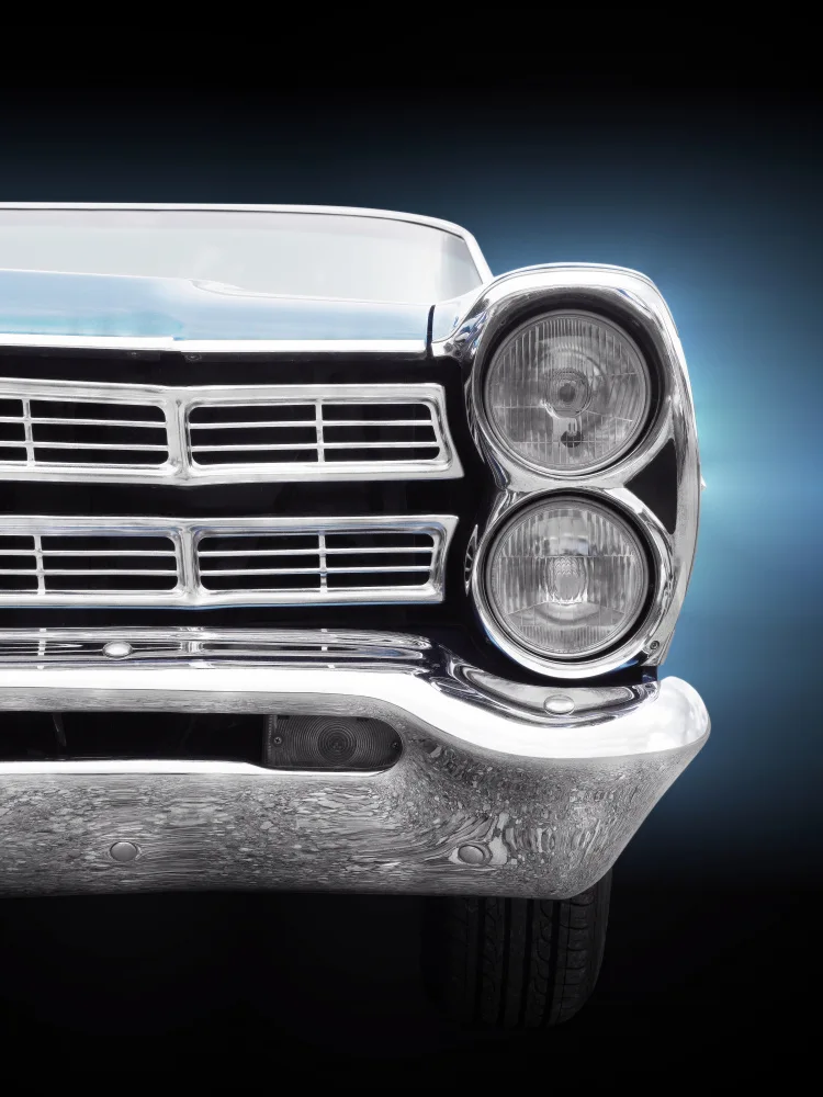 Gube, Beate: American classic car Galaxie 500 1967 Front