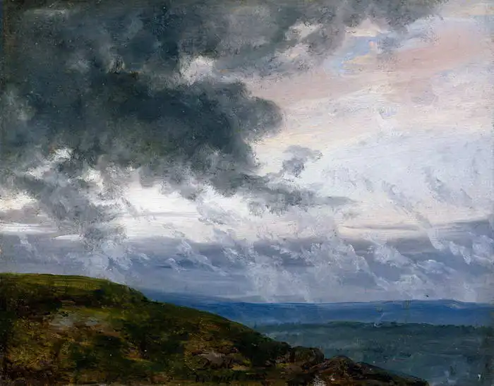 Dahl, Christian Johan: Studie oblaků