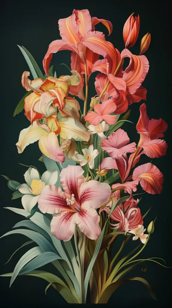 Paksoylu, Bilge: Flower Bouquet 1