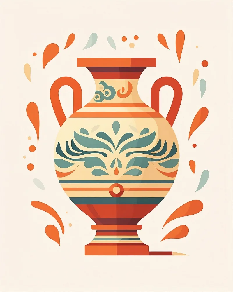 Deificus, Emiliano: Řecká váza.png