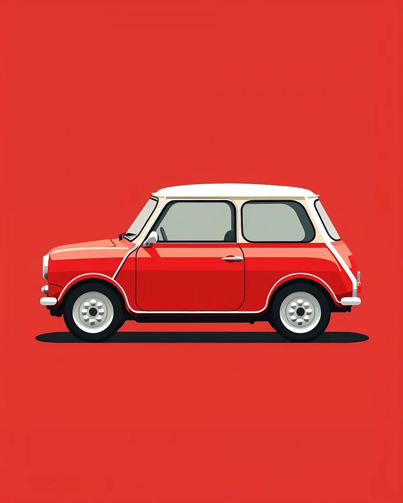 Deificus, Emiliano: 1963 Mini Cooper.png