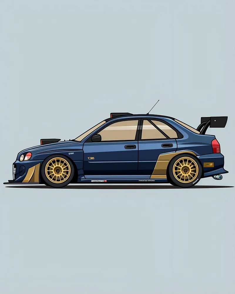 Deificus, Emiliano: 1998 Subaru Impreza Wrx Sti .png
