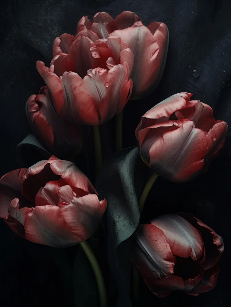 Paksoylu, Bilge: Red Tulips 5