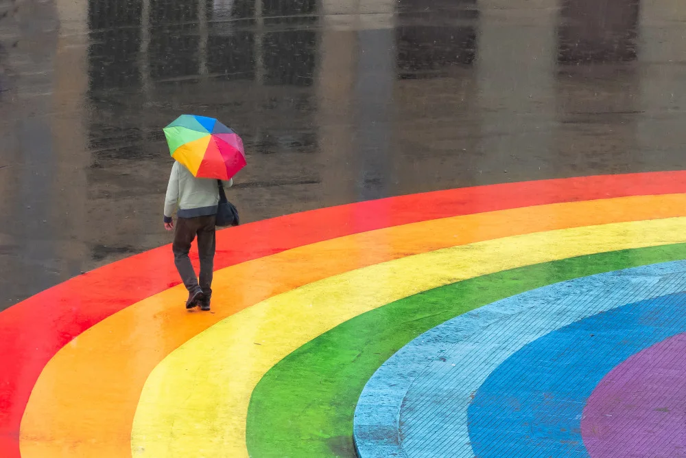 Marchetti, Laura: Regenbogenmann