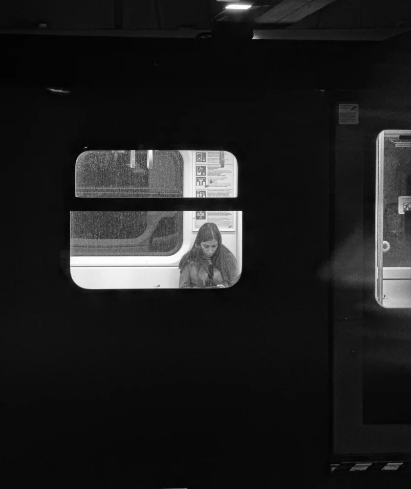 Lentz, Marc: Fille seule dans le métro
