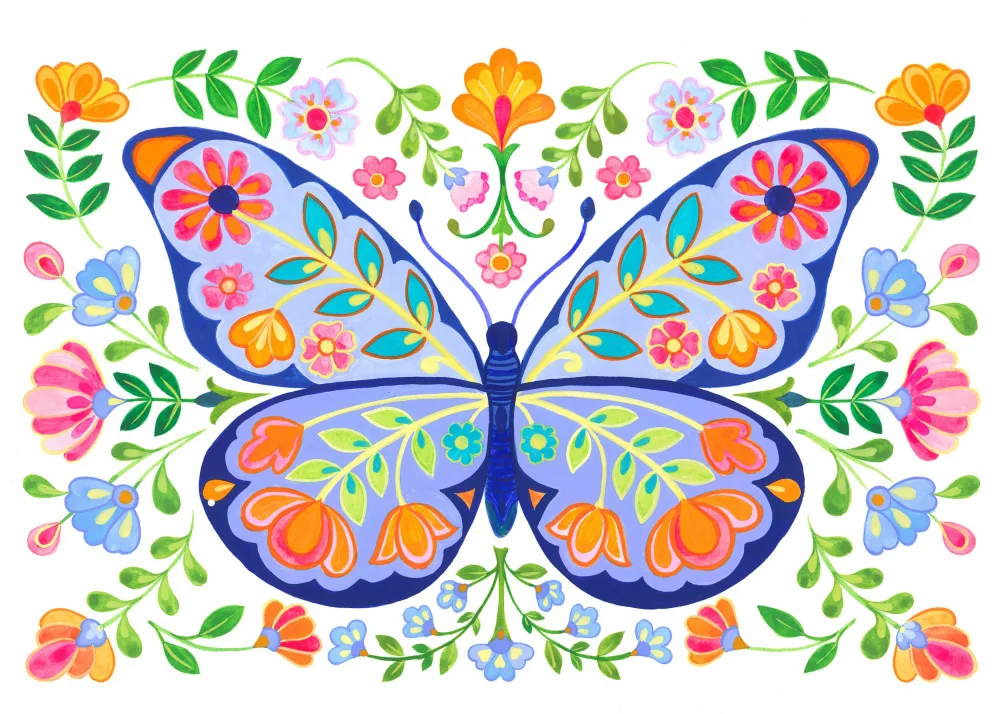 Brent, Isabelle: Papillon Art Populaire 04