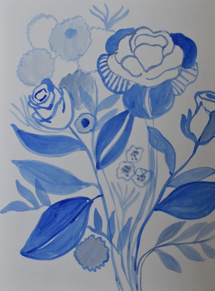 Fernandez, Iria: Indigo Flowers