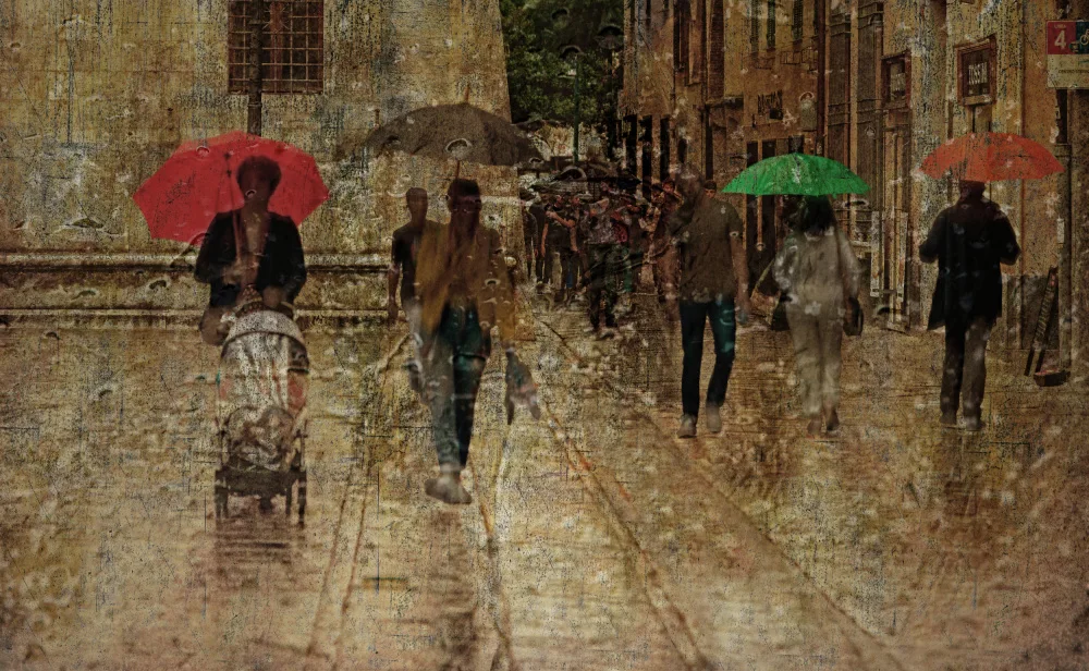 Dupont, Isabelle: Under the rain