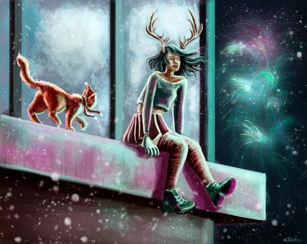 Cuevas, Nadia: Christmas in Sweden