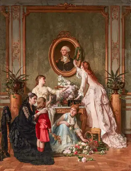 Baugniet, Charles: Washington Birthday
