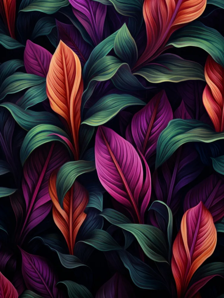 Paksoylu, Bilge: Colourful Leaves 7
