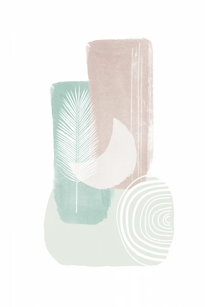 Moss, Ann Sally: Formas en colores pastel