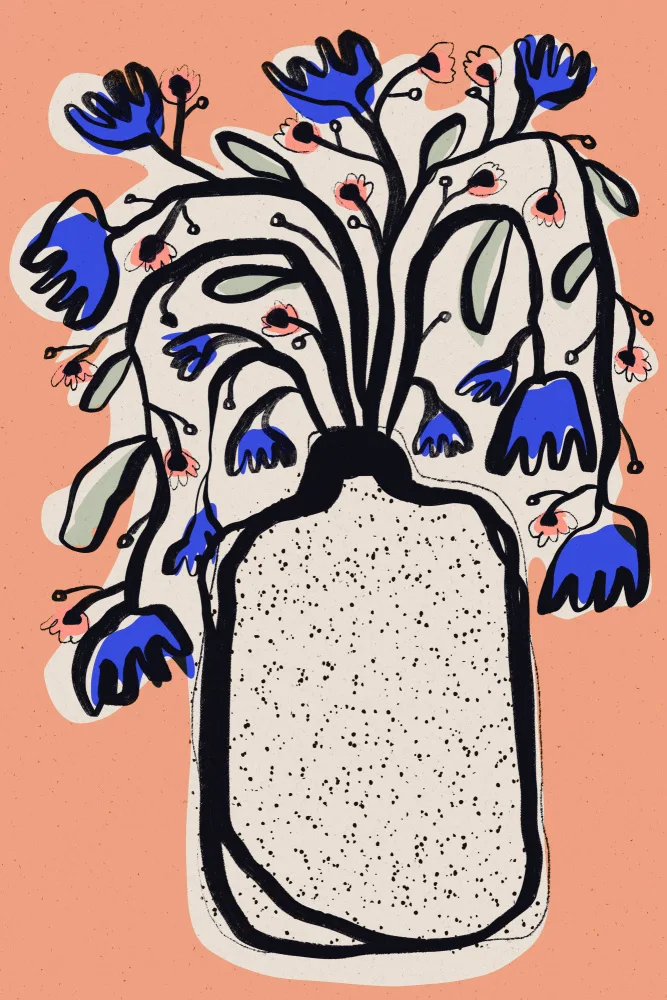 Treechild: Schöner Blumenstrauß (Pfirsich)