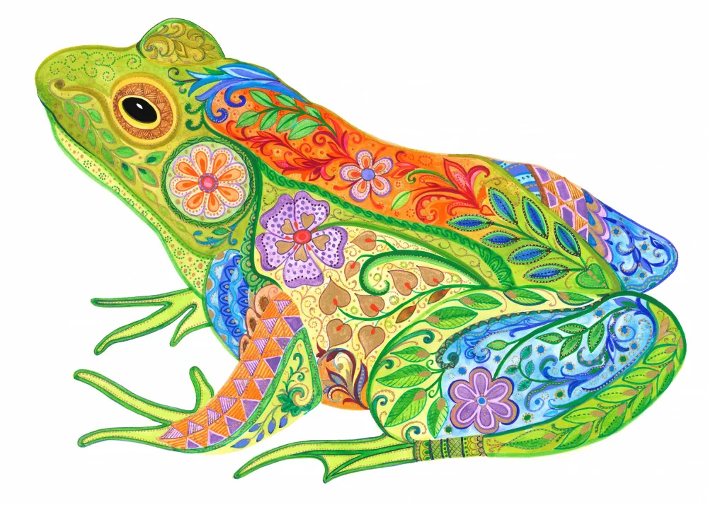 Brent, Isabelle: Grenouille artistique