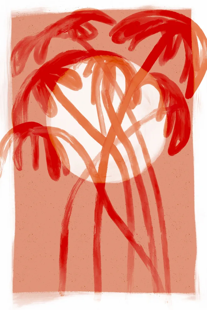 Treechild: Palme Al Tramonto