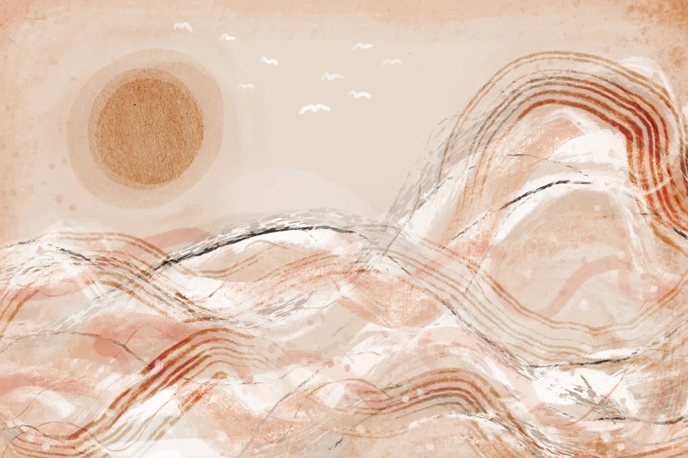 Treechild: Mer De Pêche Pastel