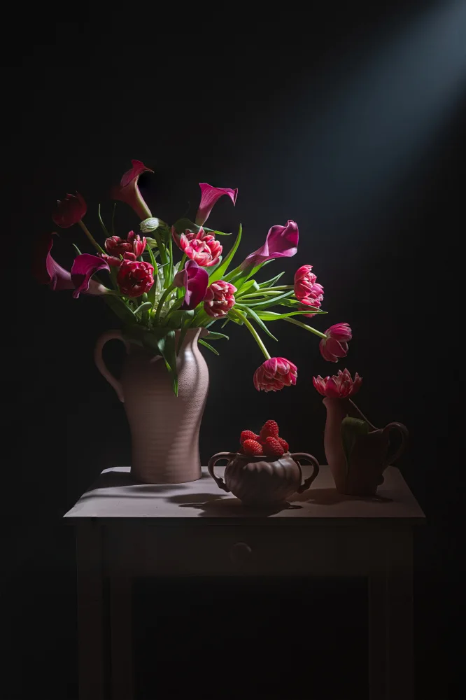 Jacobs, Lydia: Süße Himbeere und rosa Blume