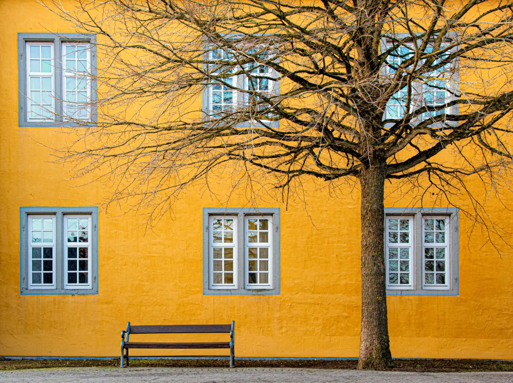 Schwerdtfeger, M Roland: Schlosshof