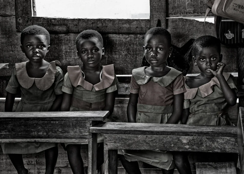 Garmendia, Inazio Joxe: A scuola in Ghana